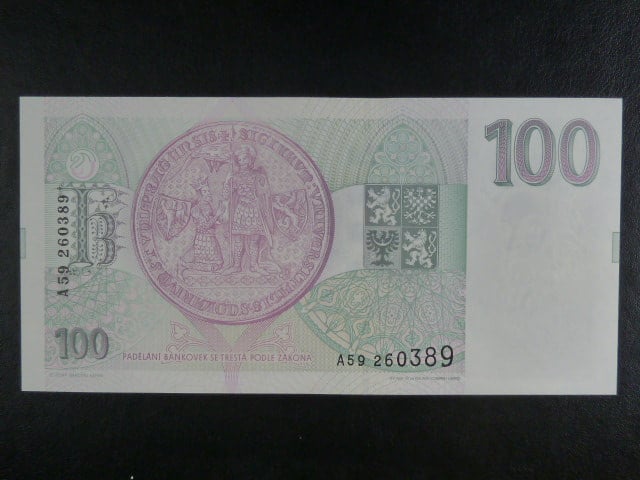 100 Kč 1993 série A 59