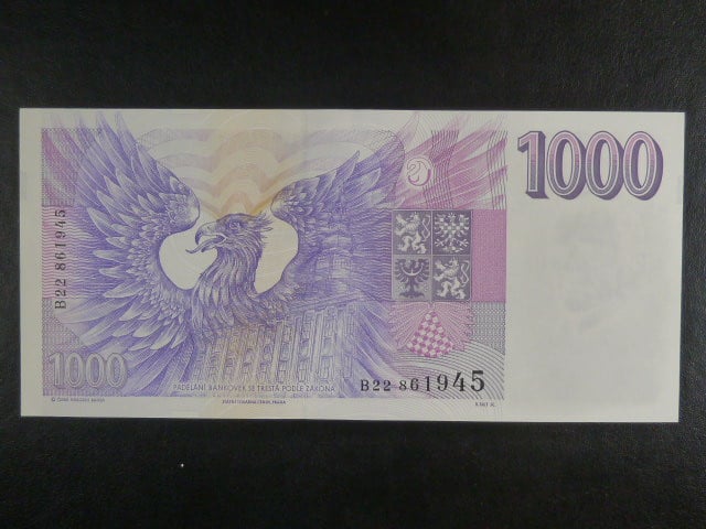 1000 Kč 1993 série B 22