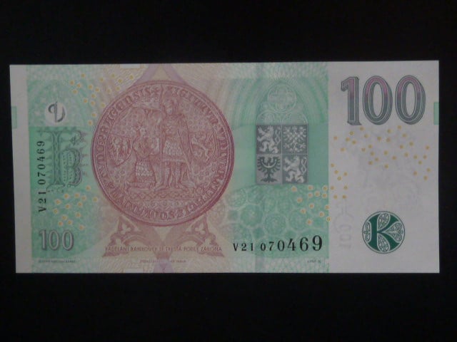 100 Kč 2018 série V 21