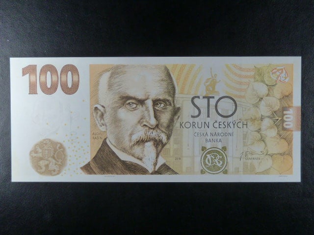 Rašín, 100 Kč 2019 série RC 04 000207