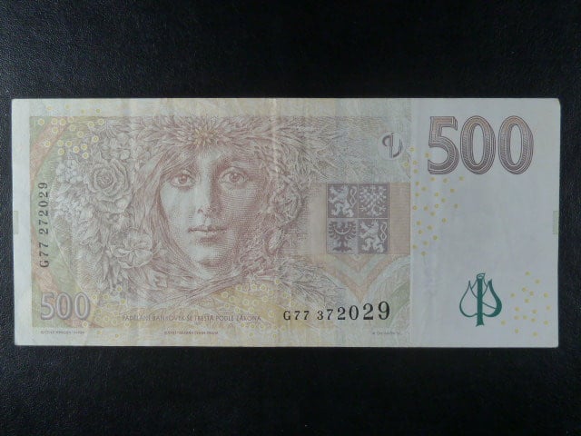 chybotisk 500 Kc 2009 série G 77 372029/272029