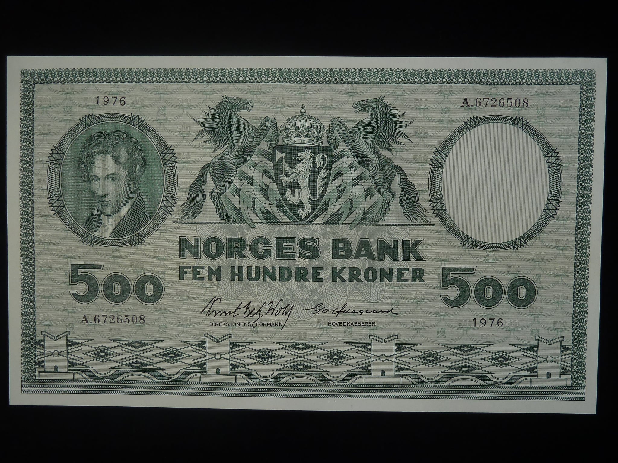 500 Kroner 1976, Pi. 34f