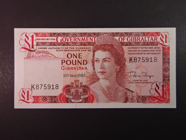 1 Pound 1983, BNB. B118c, Pi. 20C