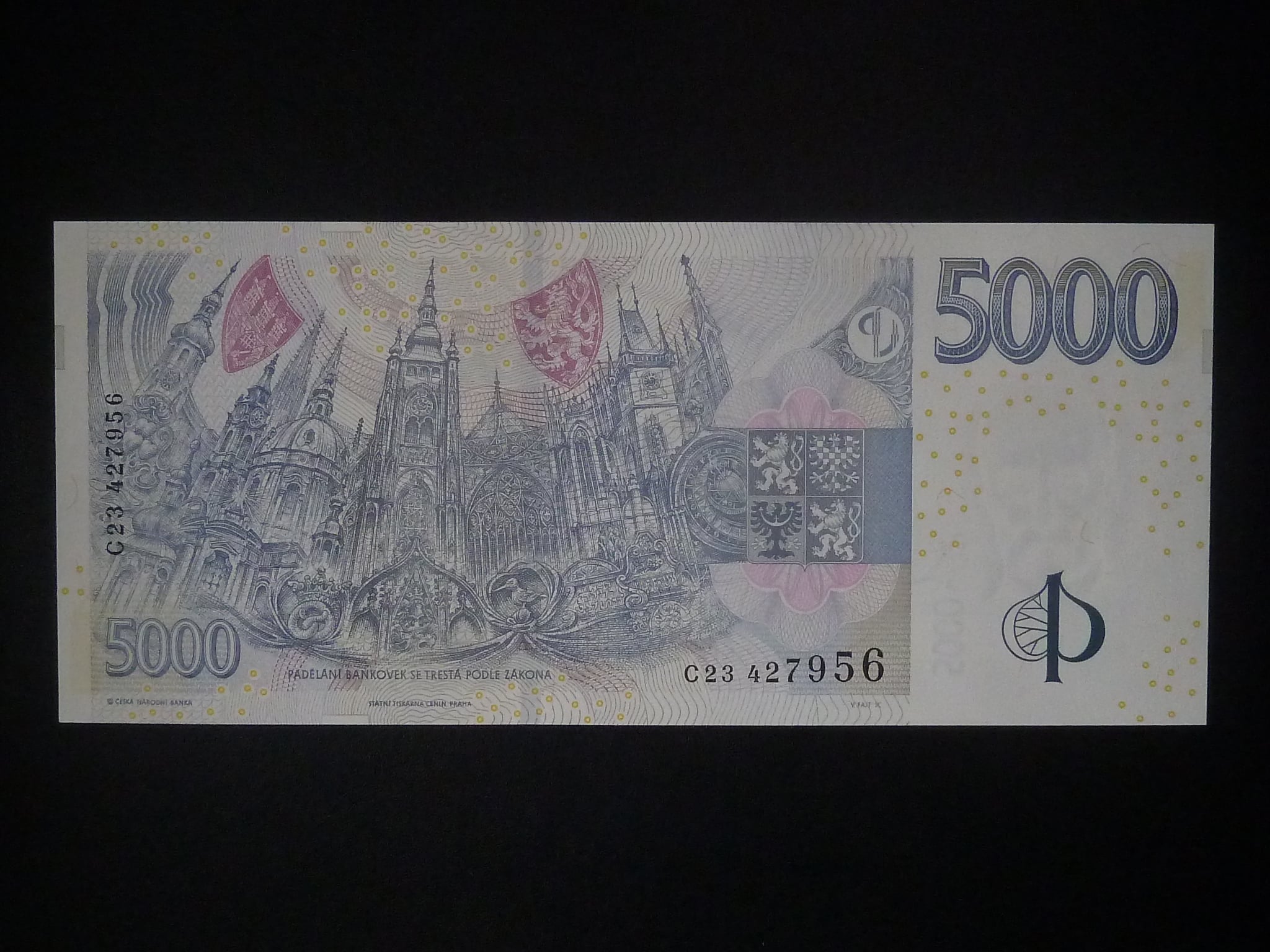 5000 Kč 2009 série C 23