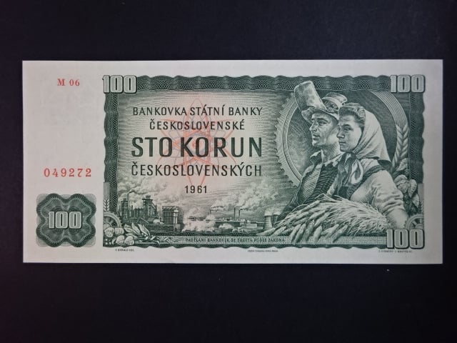 100 Kčs 1961 série M 06