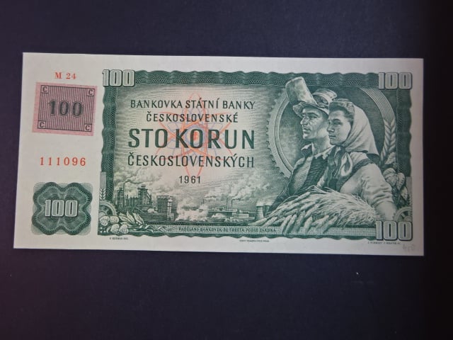 100 Kč 1961/1993 série M 24, kolek