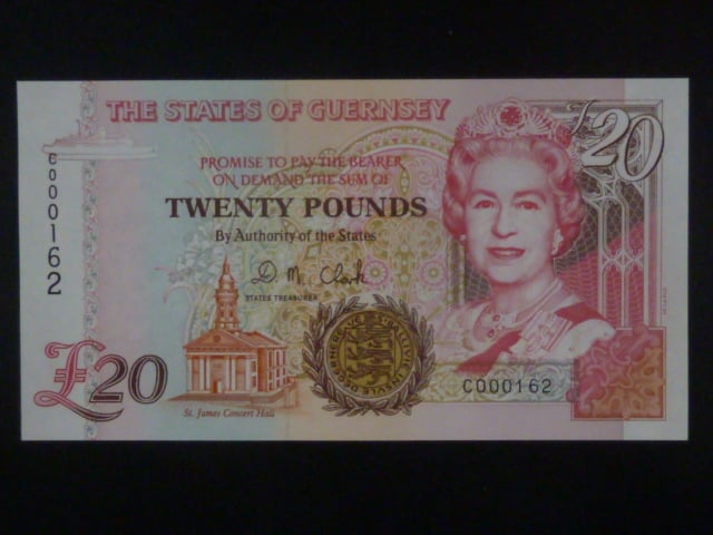 20 Pounds 1996 podpis: Clark, BNB. B163b, Pi. 58