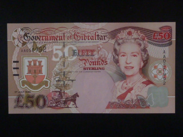 50 Pounds sterling 1995, BNB. B126a, Pi. 28