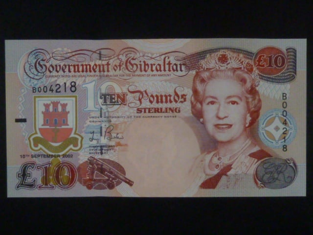 10 Pounds sterling 2002, BNB. B128a, Pi. 30