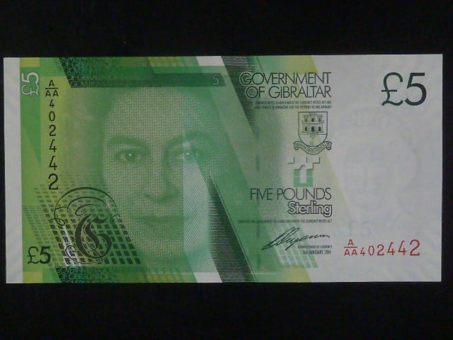 5 Pounds sterling 2011, BNB. B130a, Pi. 35