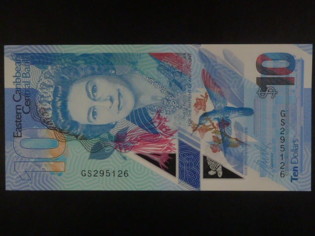 VÝCHODOKARIBSKÉ STÁTY, 10 Dollars 2019, BNB. B241a