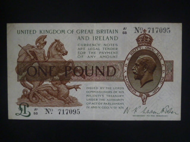 1 Pound 1923, BNB. B511c, Pi. 359
