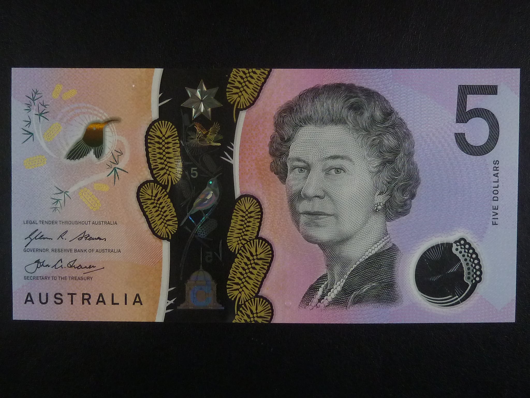 AUSTRÁLIE, 5 Dollars 2016, BNB. B230a, Pi. 62