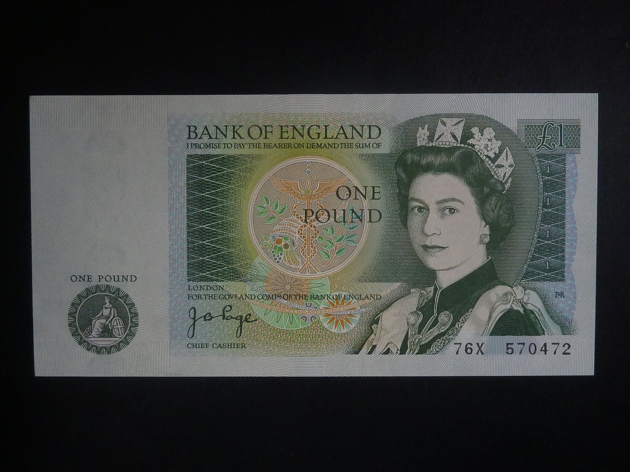 1 Pound 1978, BNB. B183a, Pi. 377a