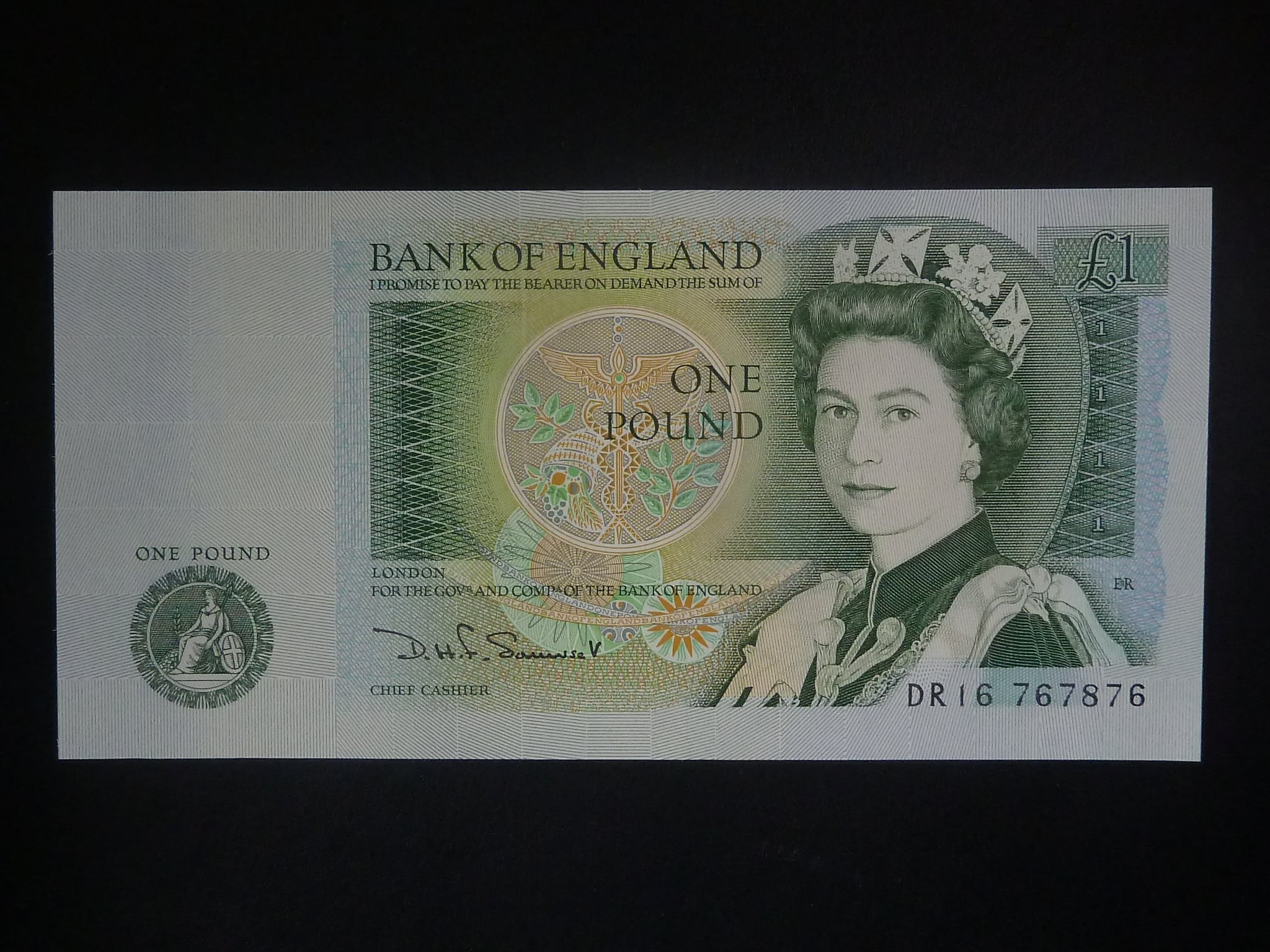 1 Pound 1981, BNB. B184a, Pi. 377b