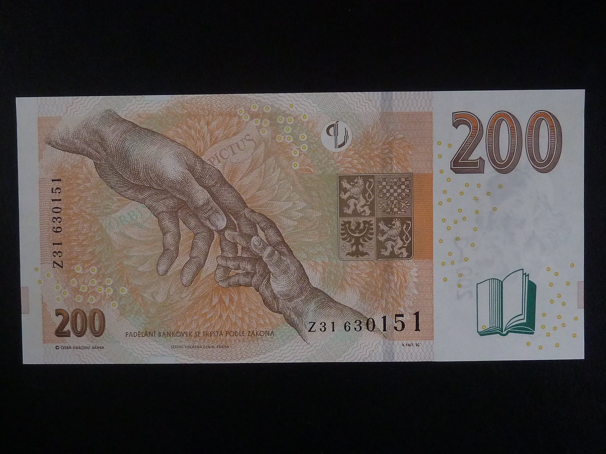 200 Kč 2018 série Z 31