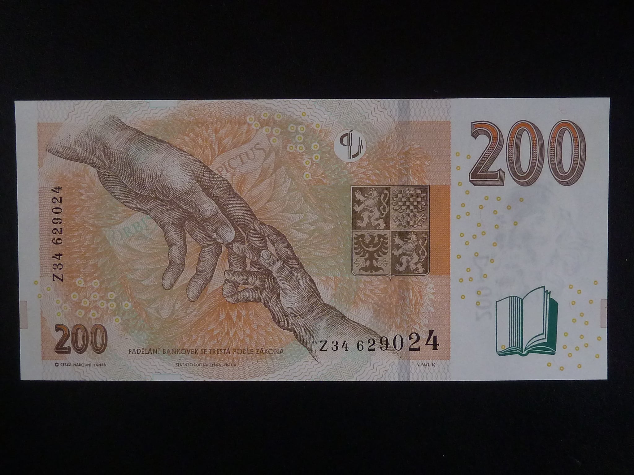 200 Kč 2018 série Z 34
