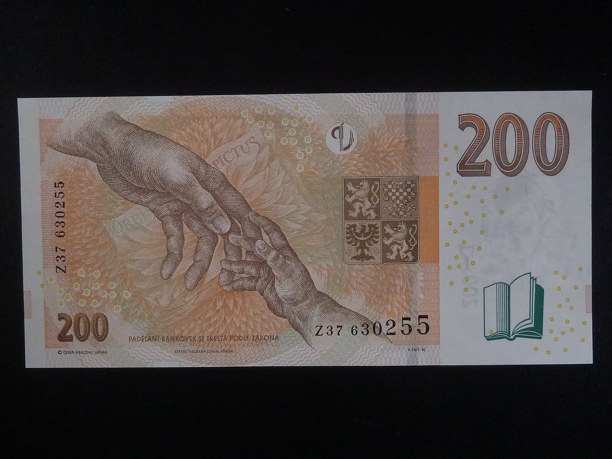 200 Kč 2018 série Z 37