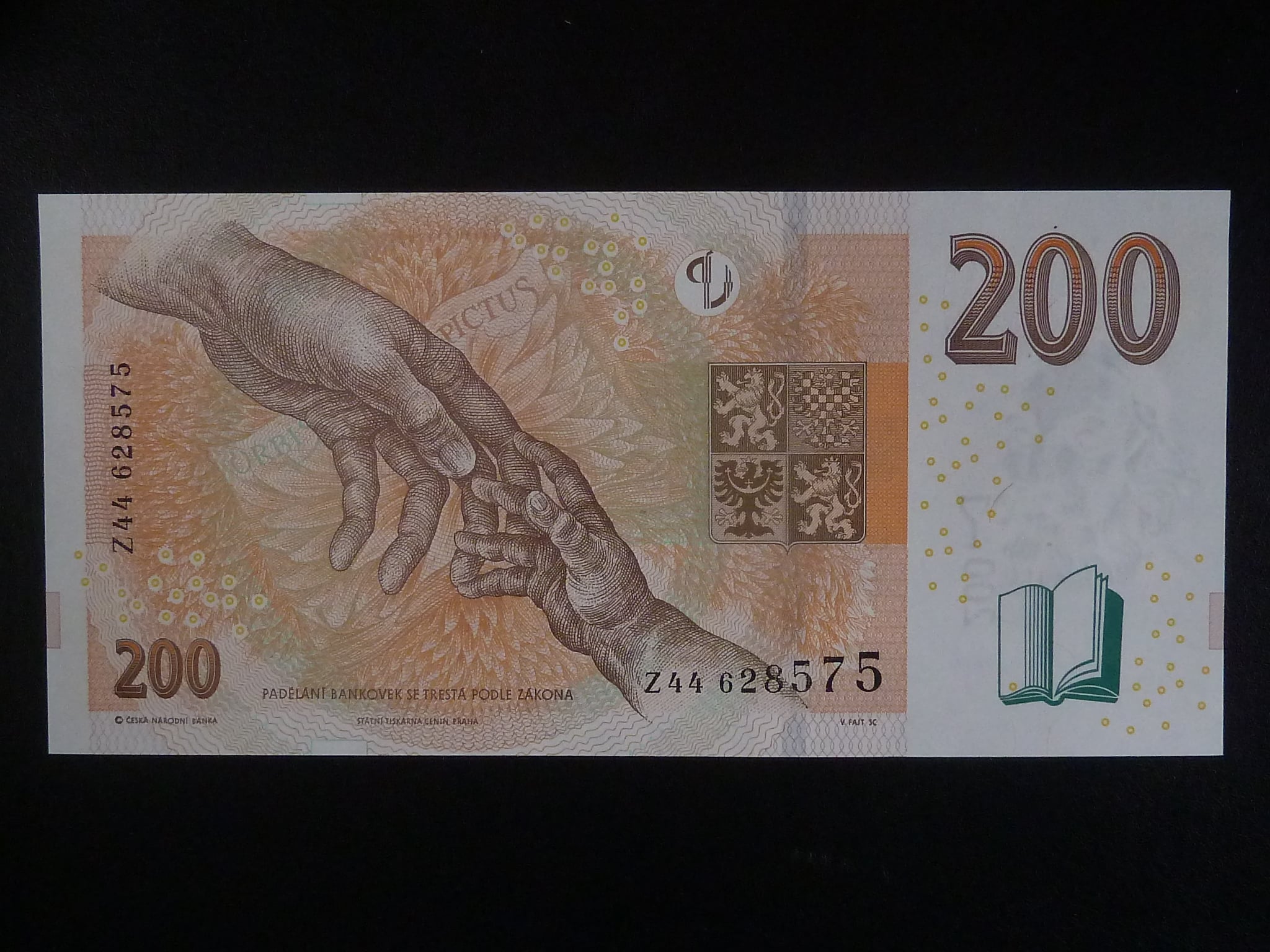 200 Kč 2018 série Z 44