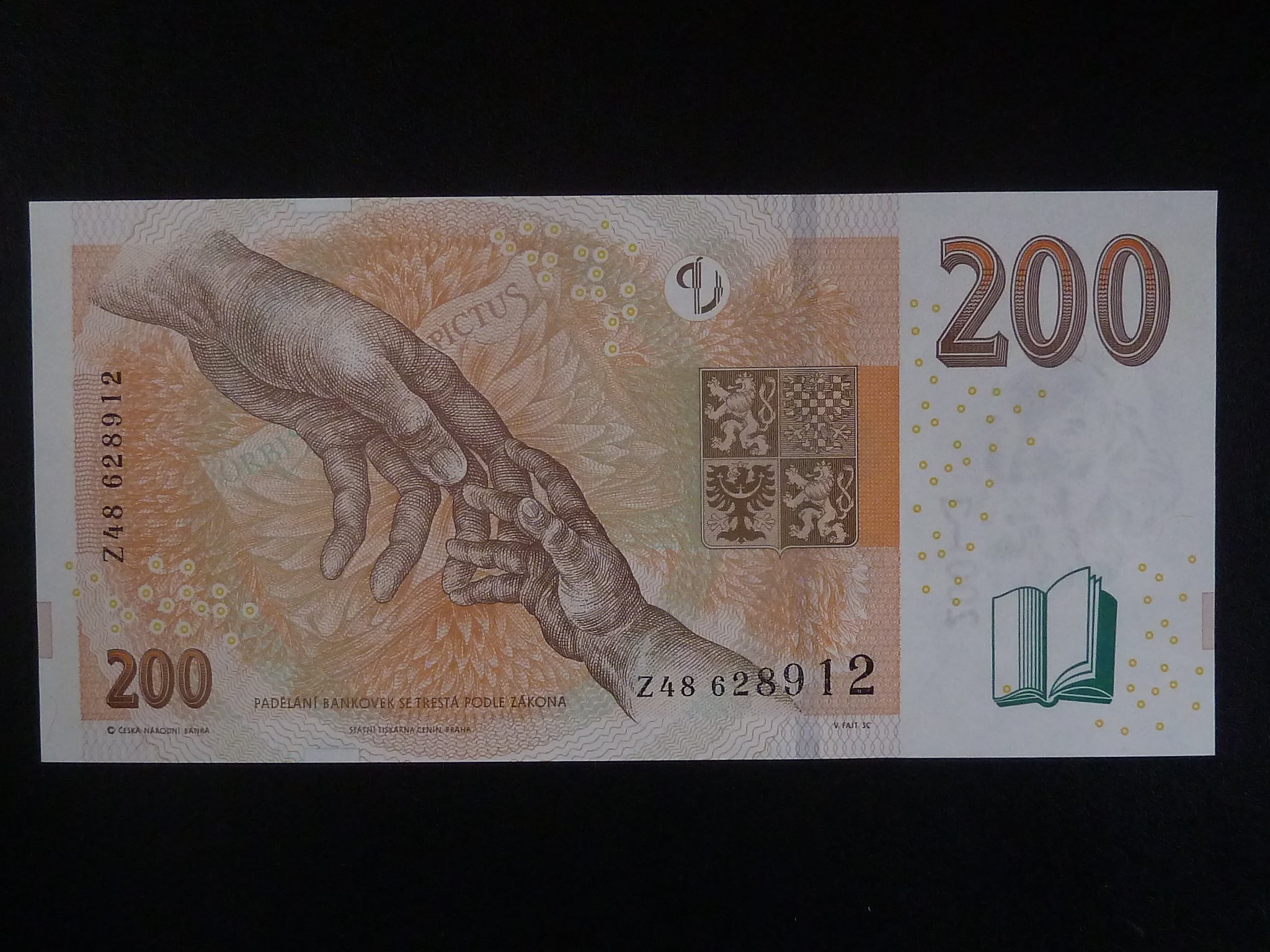 200 Kč 2018 série Z 48, poslední série
