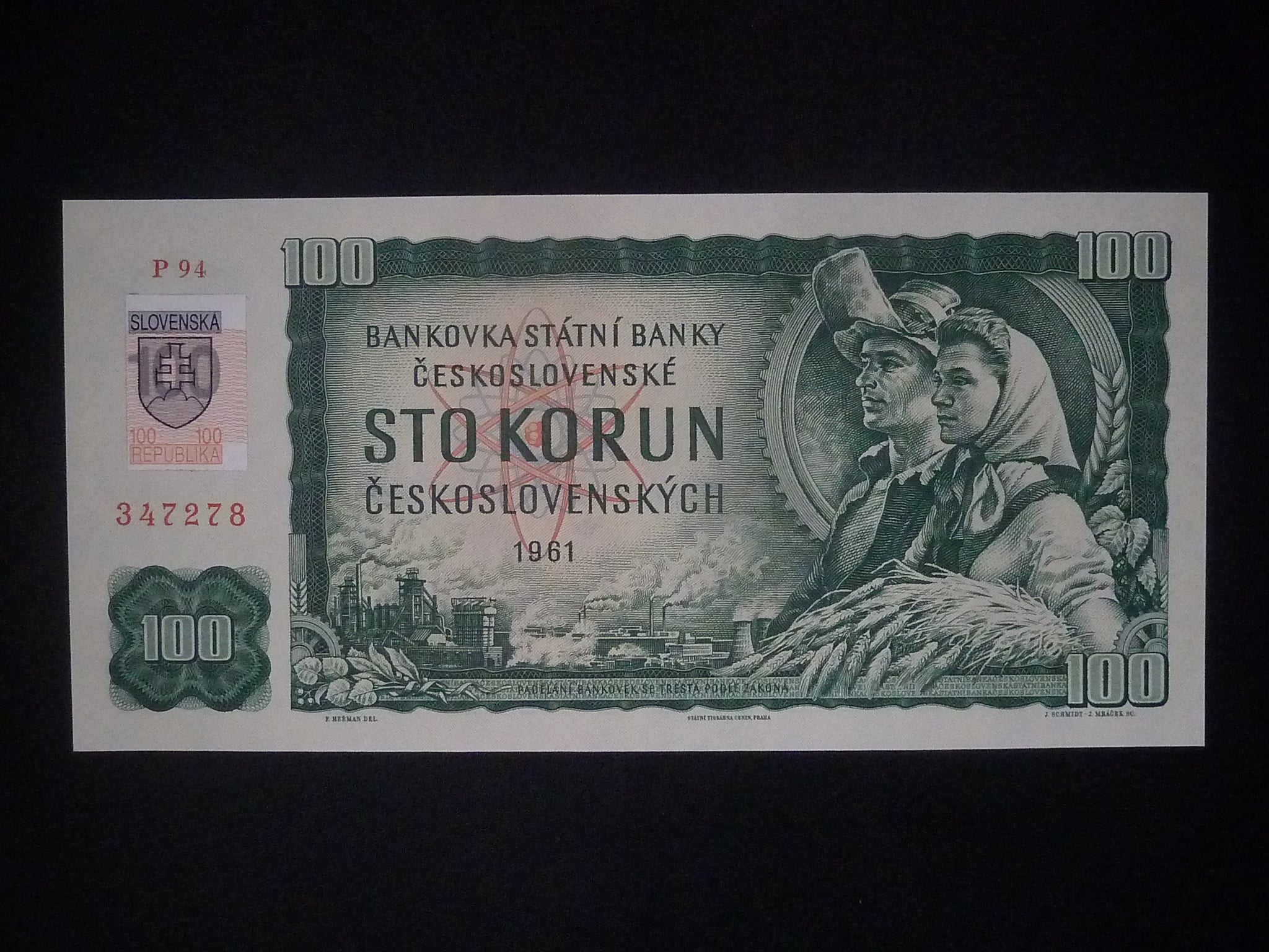 100 Sk 1961/1993 série P 94, kolek