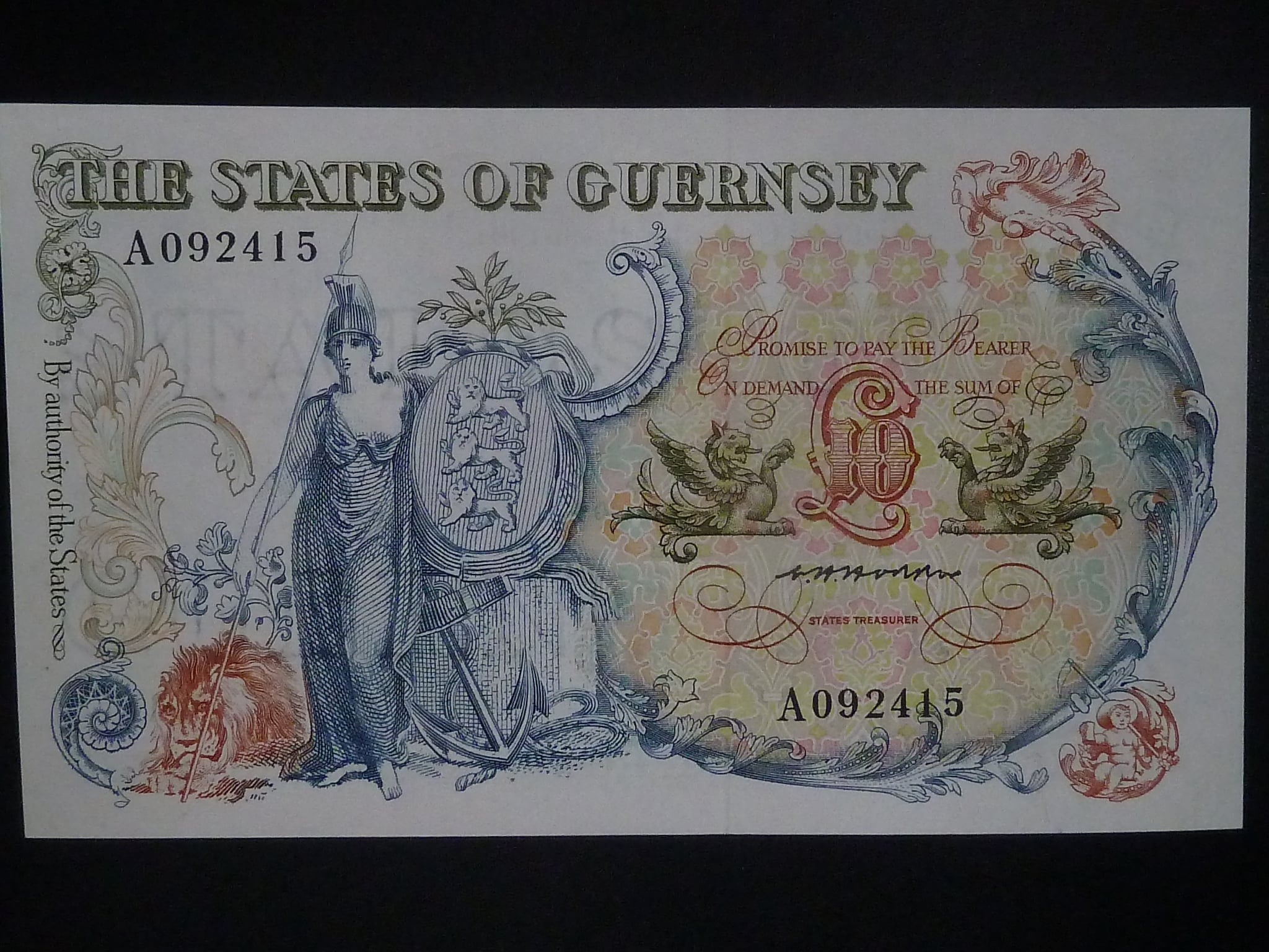 10 Pounds 1975, BNB. B152a, Pi. 47