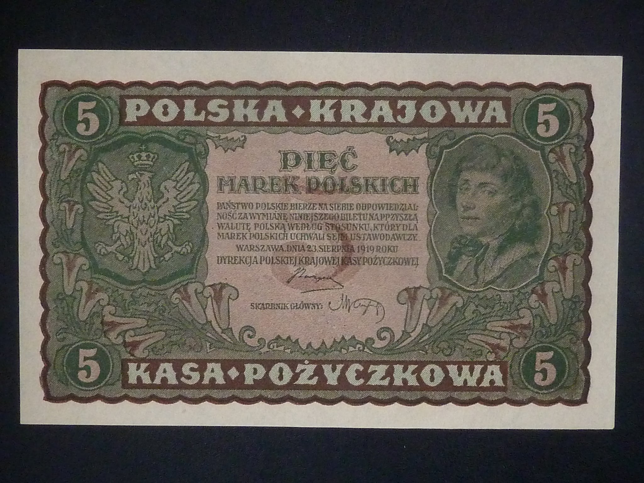 5 Marek 1919, Pi. 24