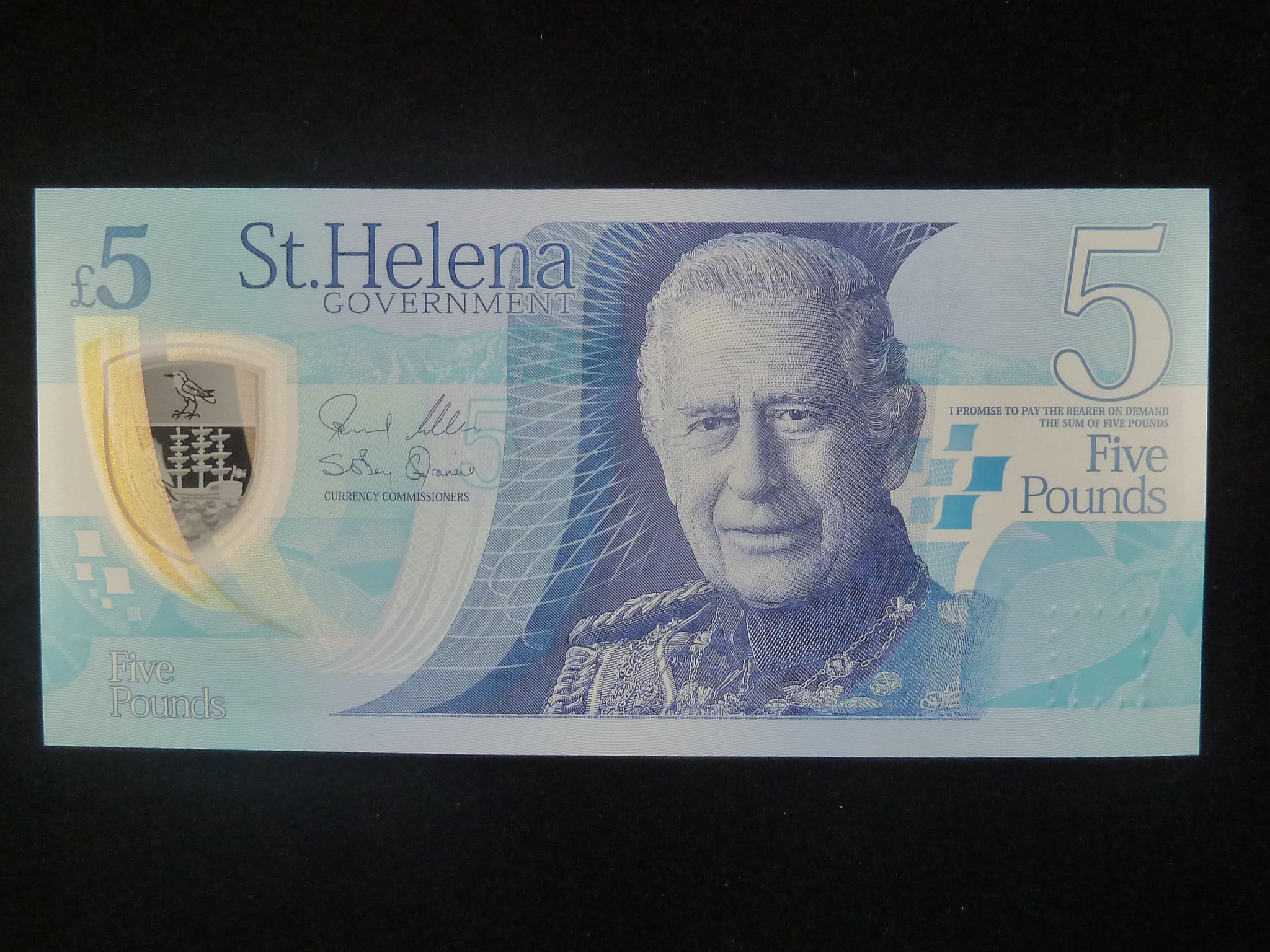 SVATÁ HELENA, 5 Pounds 2026, BNB. B310a