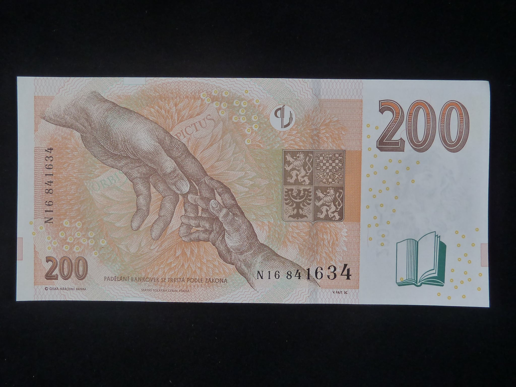 200 Kč 2018 série N 16