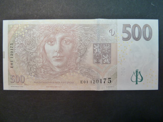 500 Kc 2009 s. E 01, Baj. CZ 25
