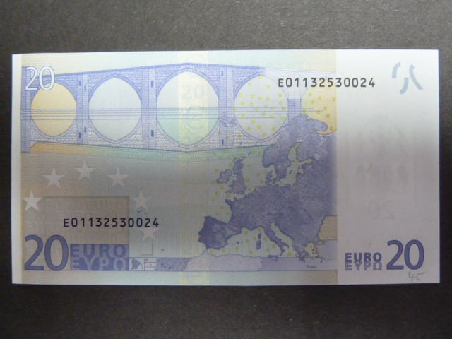 20 Euro, série E - Slovensko