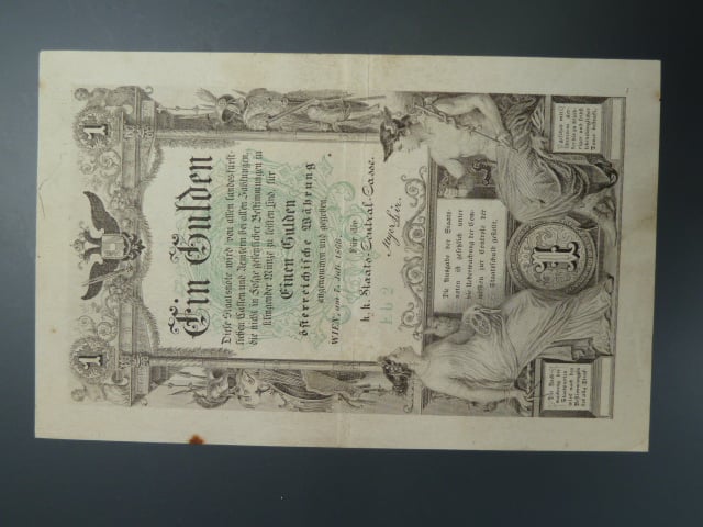 1 Gulden 7.7.1866 série Eb 2