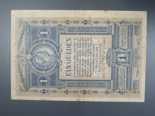 1 Gulden 1.1.1882 série Km 39