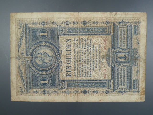 1 Gulden 1.1.1882 série Vk 34