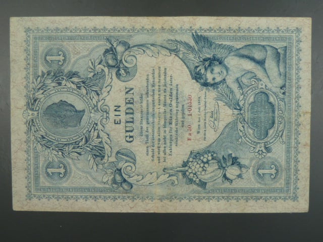 1 Gulden 1.7.1888 série Fa 30