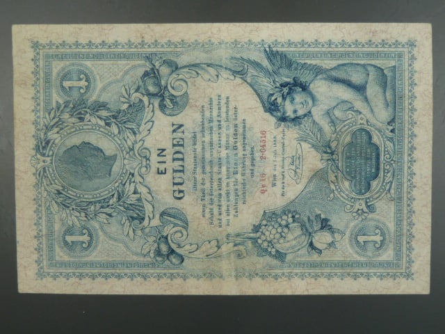 1 Gulden 1.7.1888 série Qc 16
