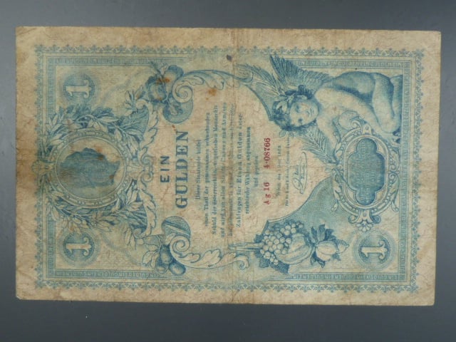 1 Gulden 1.7.1888 série Ag 16