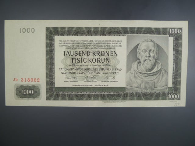 1000 K 24.10.1942 série Jb, II. vydání