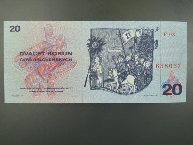 20 Kčs 1970 s.F 08