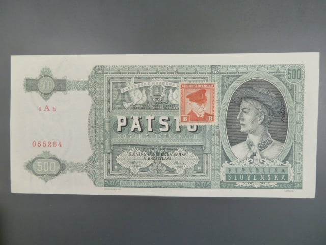 500 Ks 12.7.1941 kolkovaná série 4Ah