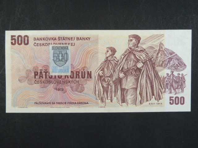 5 Euro, série E - Slovensko