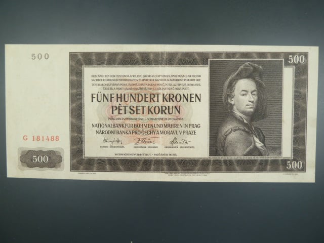 500 K 24.2.1942, I. vydání, série G