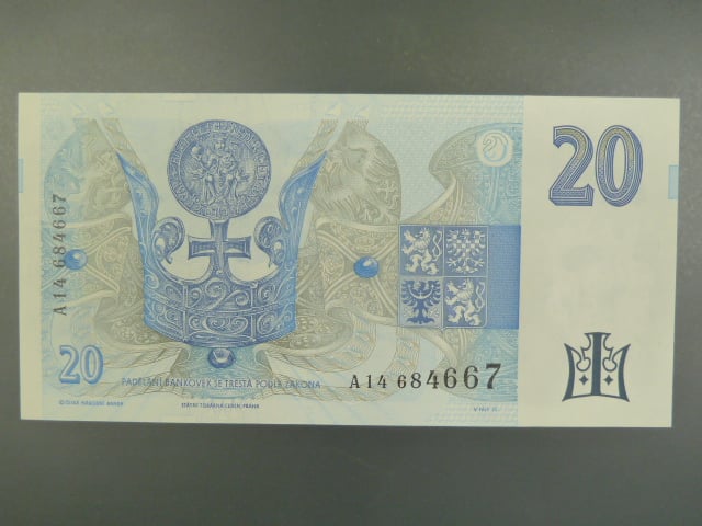 20 Kč 1994 s. A 14
