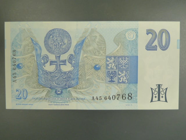 20 Kč 1994 s. A 45