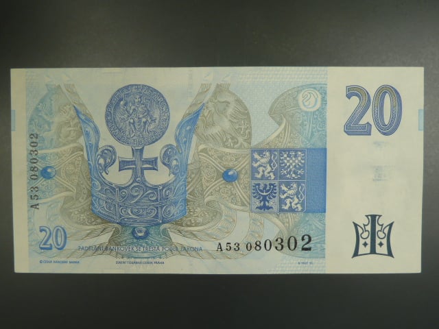 20 Kč 1994 s. A 53