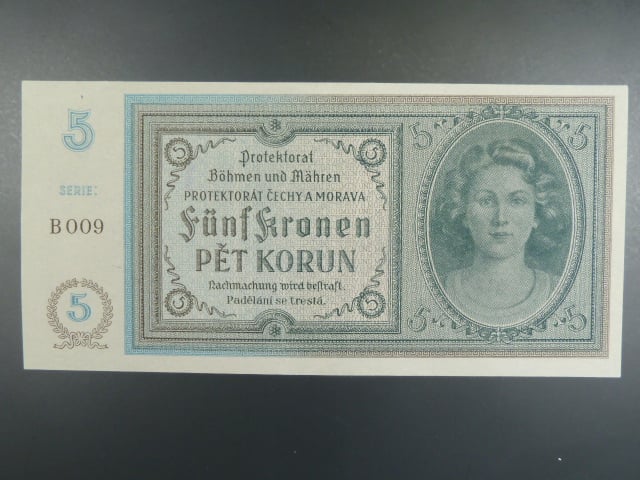5 K 1940, série B 009