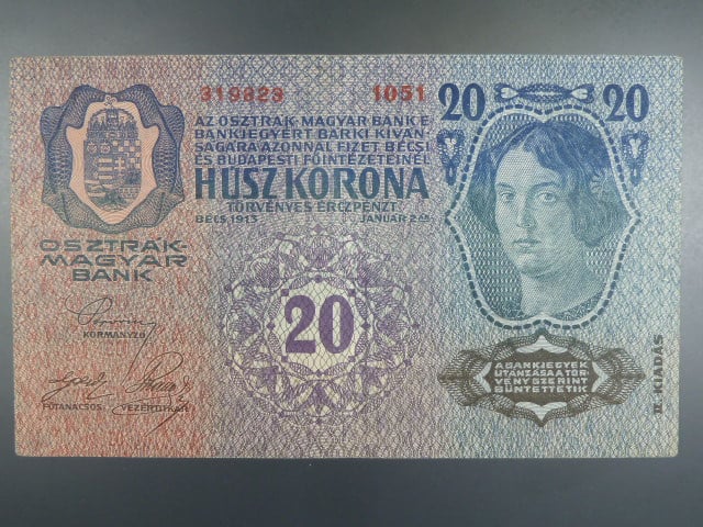 20 K 2.1.1913 II.vydání
