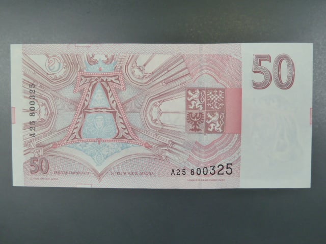 50 Kč 1993 s. A 25