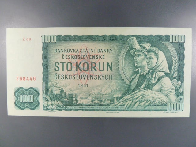100 Kčs 1961 série T 92