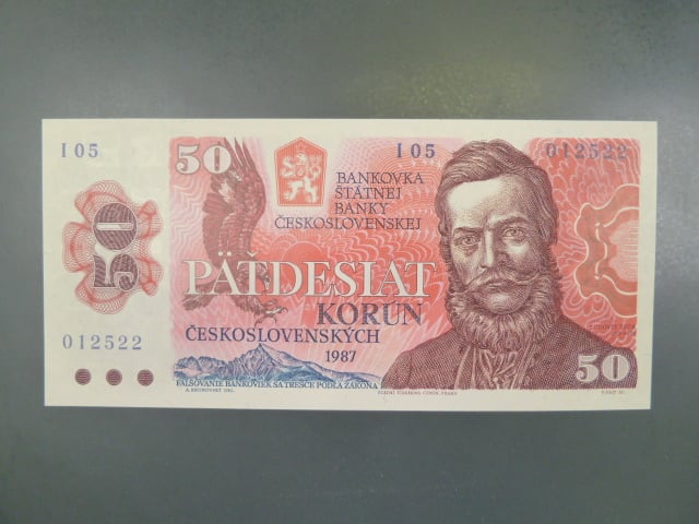 50 Kčs 1987 s. I 05
